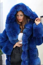 Fashion Womens Hooded Winter Faux Fur Coat Warm Silm Outdoor Long Coat Jacket Fur Coat Winter Faux Fur Coat Denim Coat Women
