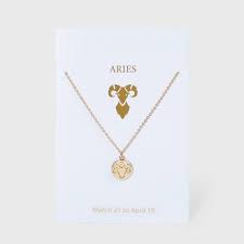 Check spelling or type a new query. Zodiac Charm Necklace Gold Target