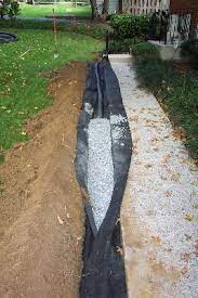 French Drain Web Pic 3 Yard Drainage Backyard Drainage French Drain