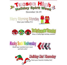 The message of christmas spirit is derived from a few general experiences. Themes School Spirit Week Holiday Spirit Week Spirit Week