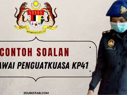 Anggaran yang telah dibuat oleh syarikat adalah rm100,000 bagi. Contoh Soalan Pegawai Penguatkuasa Kp41 Edu Bestari