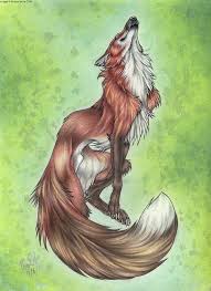 Fox Anime Animal Fan Art 7099108 Fanpop Anime Animals Beautiful Creatures Fox Art
