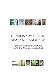 Extended the subway line into the next town. Pdf Dictionary Of The Apatani Language Pascal Bouchery Academia Edu