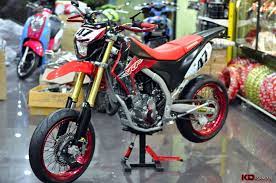 Honda Crf250f Supermoto In Thailand