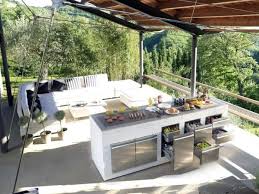 A cool contemporary outdoor grill griddle. Top 60 Best Outdoor Kitchen Ideas Chef Inspired Backyard Designs