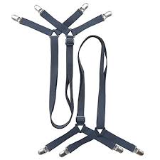 (white, 10) 3.9 out of 5 stars. Ubagoo 2 Sets Adjustable Bed Sheet Clips Long Straps Elastic Bed Sheet Fasteners Holders Suspenders Grippers Keep Your Bed Sheets Tight Buy Online In Fiji At Fiji Desertcart Com Productid 61387466