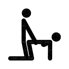 Doggy Style Stickman Figure Svg Kama Sutra Sex Position - Etsy