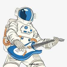 Astronaut Illustration Pop Spoof Playing Guitar Illustration Elements Astronaut Clipart Astronaut Play The Guitar Png Transparent Clipart Image And Psd File Astronaut Illustration Guitar Illustration Astronaut Art Illustration