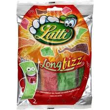 Lot De 3 Long Fizz 200 G Lutti Lutti Bonbon Chocolate Bonbon Bonbon