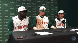 Um's athletic department goes far beyond football and baseball; University Of Miami Baseball Players Talk About Sweep Of North Carolina Youtube