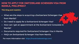 16, pesiaran madge, 55000, kuala lumpur. How To Apply For Switzerland Schengen Visa At The Consulate In Manila
