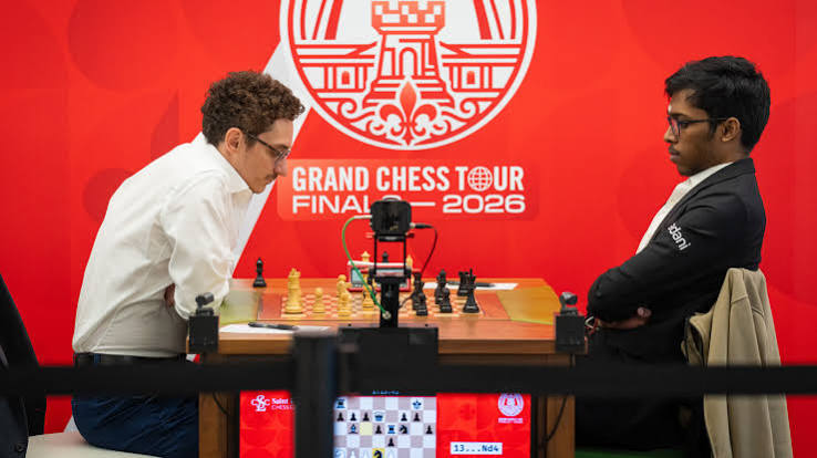 As fatigue creeps in, Praggnanandhaa's uncharacteristic mistake hands Caruana lead in GCT Final | Chess News