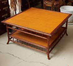The authentic bamboo colour will add some tropical flair to your decor. Lot Art Malmaison Bamboo Coffee Table