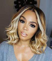 23 Kurze Blonde Schwarze Frisuren Blonde Bob Frisuren Wellig Zwei Eins Ombre Mittel Leicht Idee Couleur Cheveux Cheveux Couleur Cheveux Tendance