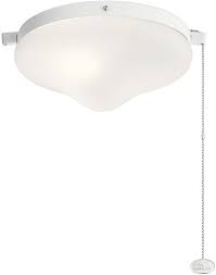 It is quite a basic fan which does well in its own right. Kichler 380010mwh Accessory Matte White Led Ceiling Fan Light Kit Kic 380010mwh
