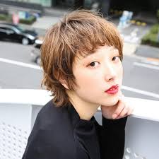 no 1オシャレ髪はウルフカット 顔型別に似合うネオスタイルを紹介 hair ショートのヘアスタイル ヘアスタイル 美髪