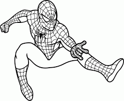Spiderman is one of the most fun superheroes to draw! Spiderman Drawing Pictures Coloring Home
