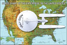 Ok Ok Here Is The Real Size Of The Enterprise In