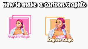 Just choose font, color & icons. How To Make A Cartoon Logo Cartoon Portrait Picsart Updated Youtube