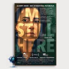 Je suis toujours là, affiche de film, oeuvre d'art murale, affiche d'art  pour la décoration d'intérieur, cadeaux de haute qualité, impression d'art  sur toile