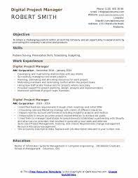 Check spelling or type a new query. Digital Project Manager Resume Samples Qwikresume