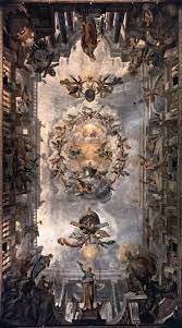 Wallpaper Artwork Of The Day Ceiling Decoration Giovanni Alberti B 1558 Borgo San S Pintock Sanat Tarihi Dersleri Sanat Tarihi Antik Sanat