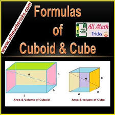 Triangular prism surface area formula. Surface Area And Volume Of Cuboid And Cube Formulas With Examples Cuboid Perimeter Formula Cube