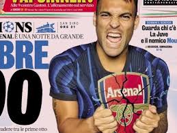 Today’s Papers – Inter challenge Arsenal, Juventus close to Mateta