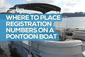 We'll explain what an mc number is and how to get one. Where To Place Registration Numbers On A Pontoon Boat Answered