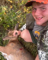 Jim Pierce with his 2023 Michigan buck !! Great buck Jim!
