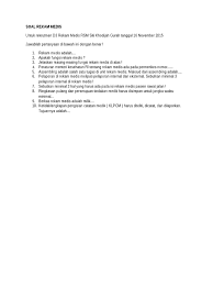 Contoh soal cpns rekam medis. Soal Essay Rekam Medis Masnurul