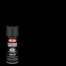 Krylon Fusion All In One Matte Black Spray Paint And Primer In One Net Wt 12 Oz In The Spray Paint Department At Lowes Com