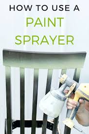 How To Use A Paint Sprayer Newton Custom Interiors Using A Paint Sprayer Paint Sprayer Spray Paint Furniture