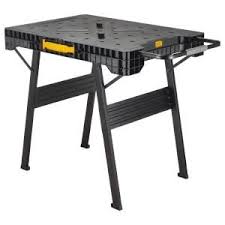Dewalt 33 In Folding Portable Workbench Dwst11556 The Home Depot In 2020 Portable Workbench Folding Workbench Workbench
