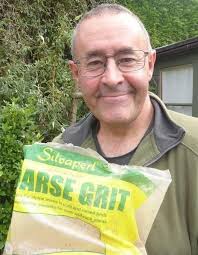 We just use sandpaper. De rigeur