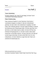 Zum bericht über das praktikum in der 9. Arbeitslehre Arbeitsmaterialien Praktikumsbericht 4teachers De