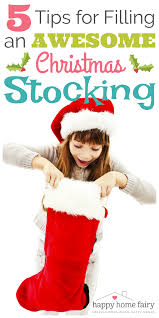 Each plastic stocking is 8 inches; 5 Tips For Filling An Awesome Christmas Stocking Happy Home Fairy