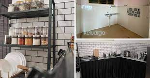 Search for info about diy websites. Hias Dapur Kecil Jadi Super Cantik Wanita Ini Kongsi Diy Meja Banquet Ala Kabinet Mewah Ada Style Keluarga