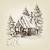Mountain Winter Cabin