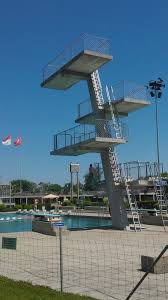 Der Zehnmeter Sprungturm In Der Badi Freibad An Der Aare Romerstrasse 49 4500 Solothurn Solothurn Turm Freibad