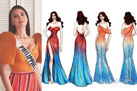 Tumblr is a place to express yourself, discover yourself, and bond over the stuff you love. Cat Catriona Gray Lava Gown Sketch