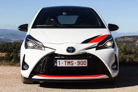 トヨタ・ヤリス, toyota yarisu) is a subcompact car sold by toyota since 1999, replacing the starlet and tercel. Andreas Provkor Toyota Yaris Grmn I Barcelona Hogsta Vaxeln