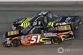 Sporting news provided live highlights and updates of the race. Myatt Snider Kyle Busch Motorsports Toyota Justin Haley Gms Racing Chevrolet Bei Chicago Nascar Truck Fotos Nascar Trucks Kyle Busch Motorsports Nascar