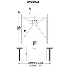 Competitive prices · low prices · authorized online retaile Topmount Laundry 22 X 22 X 12 Deep Utility Sink 16 Gauge Stainless Steel Ruvati Usa