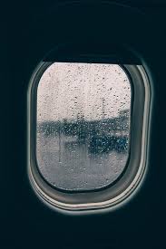 Clear Glass Plane Window Full Of Rain Droplets Airplane Window Plane Window Windows Wallpaper