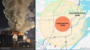 Chemical Leak in Toledo Prompts Evacuations and Shelter-in-Place Order
