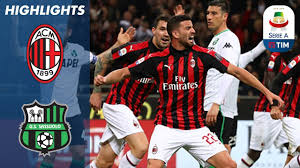 Ac milan v sassuolo, 24.04. Milan 1 0 Sassuolo Consigli Sent Off As Milan Beat 10 Man Sassuolo Serie A Youtube