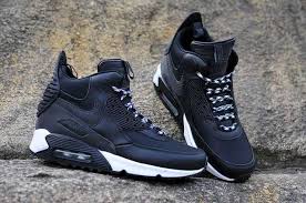 Black And White Air Max 90 Mens Nike Air Max 90 Winter Sneakerboot Ice Men S Black White 2017 Ugn369 Nike Max Nike Air Max Black White Man Nike Max
