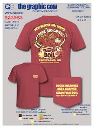 Crawfish Boil Design Custom Tshirt Design Rush Shirts Crawfish Shirt