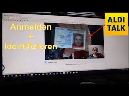 Aldi Talk Registrierung Und Identifizieren Pc Browser Webcam Youtube